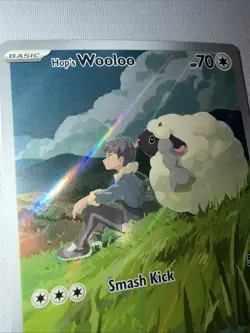 Hop's Wooloo 170/159 Sv09: Journey Together Holo Full Art Pokemon Card - Image 4