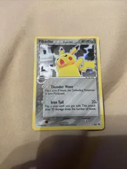 Pokemon Pikachu TCG Delta Species Holo Black Star Promo Card 35 NM - Image 1