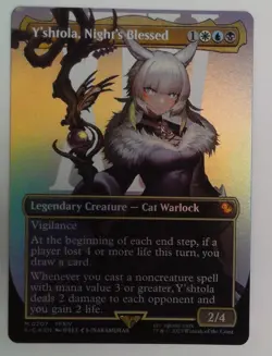 Y'shtola, Night's Blessed (Borderless) -Foil Near Mint MTG - Image 3