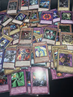 105 LOT Vintage Yugioh Card Collection 1996 As Is - Image 1