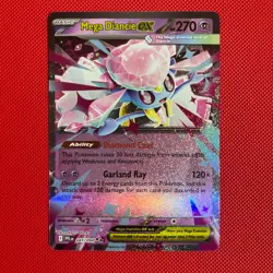 Mega Diancie ex 041/094 - Pokemon Card TCG - Phantasmal Flames Double Rare - NM - Image 1