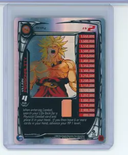 Dragon Ball Z CCG #F1 Broly Hi-Tech LV.2 Movie Promo Card - Image 1