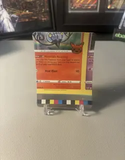 Chandelure Trick or Trade Color Bar NFC Miscut Error Rare Pokemon Card 🔥 - Image 1