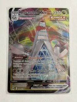 Duraludon VMAX 104/159 Crown Zenith Ultra Rare Holo Pokemon TCG Card NM - Image 1