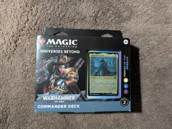 WOTC MTG Universes Beyond Warhammer 40K Commander Deck - 100 Cards 195166173764 - Image 1
