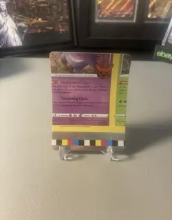 Gengar Trick or Trade Color Bar NFC Miscut Error Rare Pokemon Card 🔥 - Image 1
