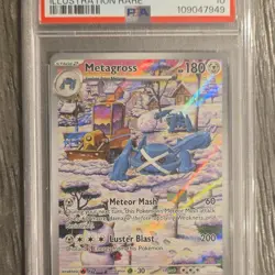 Pokemon 2024 TEF En-Temporal Forces Metagross Card #178/162 PSA 10 - Image 1