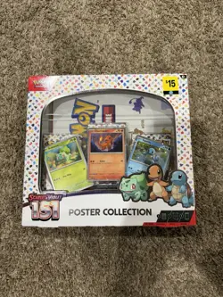 Scarlet/Violet 151 Poster Collection 3 Packs with 3 Promo Cards, Sealed *NEW* - Image 1