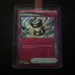 Pokemon TCG Brilliant Blender Holo Card 164/191 Ace Spec Surging Sparks NM/M - Image 1