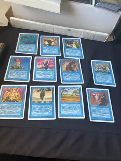 LOT of 54 Different Unlimited Commons MTG Cards Random Assortment Nm Unplayed - Image 3