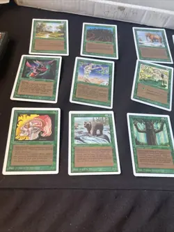 LOT of 54 Different Unlimited Commons MTG Cards Random Assortment Nm Unplayed - Image 5