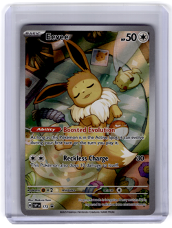 Pokemon Card Eevee 173 Sv: Scarlet & Violet Promo Rare Holo 180 - Image 1