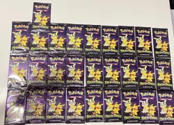 2023 Pokemon Trick Or Trade 3 Card Per PackBooster Pack Halloween Lot Of 28 New - Image 1