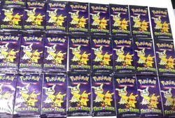 2023 Pokemon Trick Or Trade 3 Card Per PackBooster Pack Halloween Lot Of 28 New - Image 3