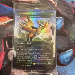Paradise Chocobo - Birds of Paradise (Borderless) Commander: Final Fantasy Foil - Image 1