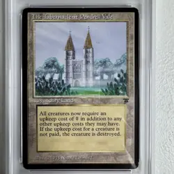 The Tabernacle At Pendrell Vale MTG Legends 1994 Vintage Graded PSA EX-MT 6 - Image 2