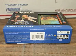 New, Sealed! Wizards of the Coast Magic: The Gathering Doctor Who Commander Deck - Image 3