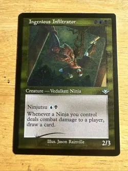 Ingenious Infiltrator (Retro Frame) (Foil Etched) #28 NM Modern Horizons - Image 1