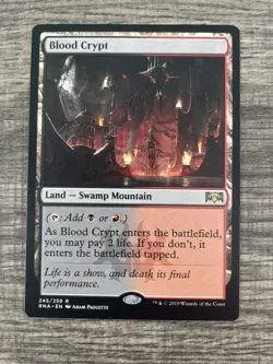 NM Blood Crypt, MTG, Ravnica Allegiance, Magic the Gathering, 245 - Image 1