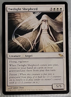 1x Twilight Shepherd Slight Play Shadowmoor MTG Magic the Gathering - Image 1