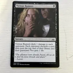 Vicious Rumors 1x MtG Guilds of Ravnica SP/MP - Image 1