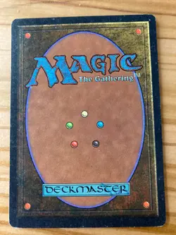 Magic the Gathering MTG Arabian Nights Fishliver Oil Dark MP (Beta Bob) - Image 2