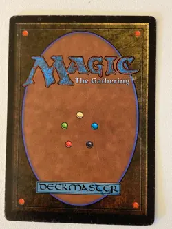 Magic the Gathering MTG Arabian Nights Wyluli Wolf Dark MP (Beta Bob) - Image 2