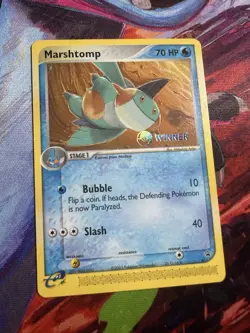 Marshtomp Winner Promo 011 Pokemon Nintendo Promos (e-League) Rare Stamp Ereader - Image 4