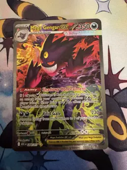 Pokemon TCG Gengar EX 284/217 Full Art Secret Rare Ascended Heros - English New - Image 1