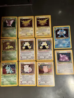 11 Pokemon Holo Card Lot. See Pictures - Image 1