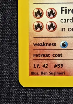 [MP] Blaine's Arcanine 1/132 Gym Challenge Holo Vintage Pokemon - Image 3