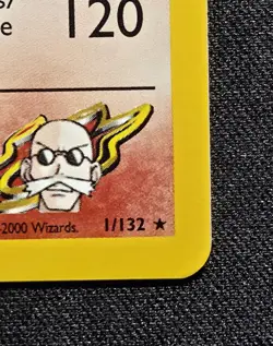 [MP] Blaine's Arcanine 1/132 Gym Challenge Holo Vintage Pokemon - Image 4