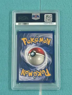 1999 Pokemon Fossil Lapras Holo 1st Edition #10 PSA 8 - Image 2