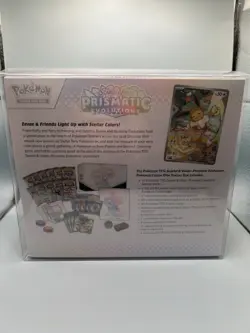 Pokemon Center Prismatic Evolutions ETB Elite Trainer Box SEALED W/Case - Image 2