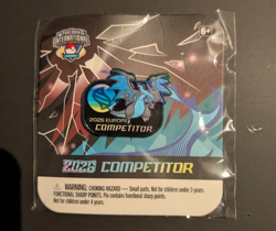 Pokemon - Mega Charizard X Pin [EUIC London 2026 Competitor] - Image 1
