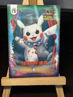 Terrifier Pikachu #57 - Galaxy Holo - Electric Pikachu Cosplay - Pokemon ZL13 - Image 1