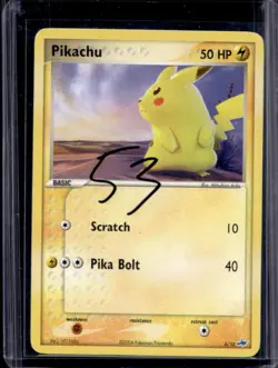 2004 Pokemon EX Trainer Kit Pikachu #6/10 - Image 1