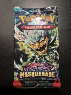 22.3g! HEAVY Weight Pokemon TCG Twilight Masquerade Booster Pack Ogerpon Art - Image 2