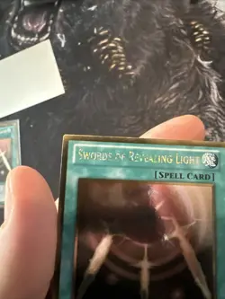 Yu-Gi-Oh! TCG Swords of Revealing Light Premium Gold PGLD-EN057 1st Edition Gold - Image 3