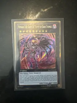 Yu-Gi-Oh! TCG Number C40: Gimmick Puppet of Dark Strings Premium Gold PGLD-EN020 - Image 1