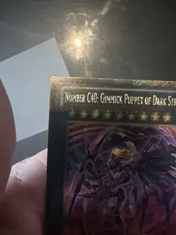 Yu-Gi-Oh! TCG Number C40: Gimmick Puppet of Dark Strings Premium Gold PGLD-EN020 - Image 3