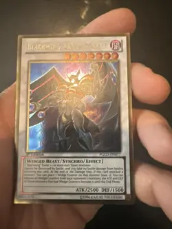 Yu-Gi-Oh! TCG Blackwing Armor Master Premium Gold PGLD-EN077 1st Edition Gold... - Image 2