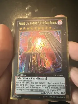 Yu-Gi-Oh! TCG Number C15: Gimmick Puppet Giant Hunter Premium Gold PGLD-EN019... - Image 2