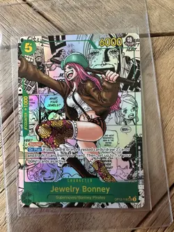 One Piece OP12-118 Jewelry Bonney Manga Alt Art - Image 5