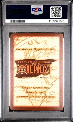 2000 ONE PIECE CARDDASS HYPER BATTLE GRAND BOX #C107 KRIEG PSA 10 - Image 2