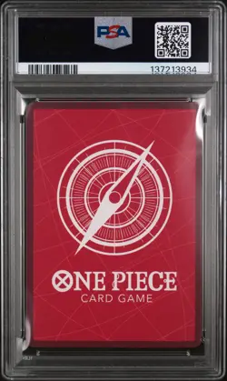 2025 ONE PIECE PROMOS BVB X ONE PIECE MATCH DAY 2025 #003 MONKEY D. LUFFY PSA 9 - Image 2
