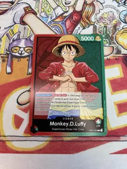 ONE PIECE Romance Dawn Monkey D Luffy Leader Pre Errata ! English OP01 - 003 - Image 1