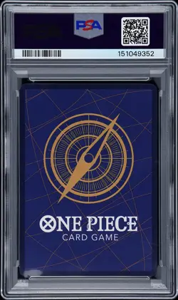 2023 ONE PIECE PROMOS OFFICIAL EVENT SERIALIZED TOP PRIZE SHANKS 789/1000 PSA 10 - Image 2