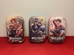 One Piece TCG Tin Art Set Vol. 2 (TS-02, OP13) New Factory Sealed - Image 1