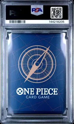 2025 One Piece OP10 En Monkey D Luffy Alternate Art #118 PSA 9 Mint - Image 2